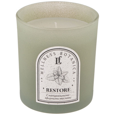 Свеча ароматизированная в стакане " RESTORE" 7*8 см LEFARD 625-101