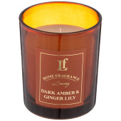 Свеча ароматизированная в стакане " DARK AMBER & GINGER LILY" 6*7, 5 см LEFARD 625-116