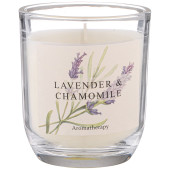 Свеча ароматизированная в стакане " LAVENDER & CHAMOMILE" 7, 5*8, 5 см LEFARD 625-117
