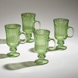 Набор кружек "SIMPLICITY" green 4 шт 245 мл / 14 см LEFARD 675-105