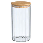 Банка для сыпучих продуктов "VERTICAL" 1200 мл/10х18,5 см LEFARD 675-125