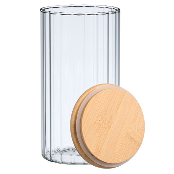 Банка для сыпучих продуктов "VERTICAL" 1200 мл/10х18,5 см LEFARD 675-125-1