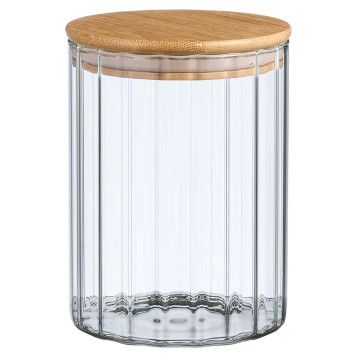 Банка для сыпучих продуктов "VERTICAL" 850 мл/10х13 см LEFARD 675-126