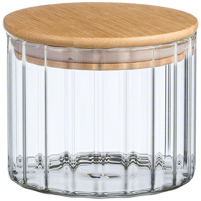 Банка для сыпучих продуктов "VERTICAL" 540 мл/10х8 см LEFARD 675-127