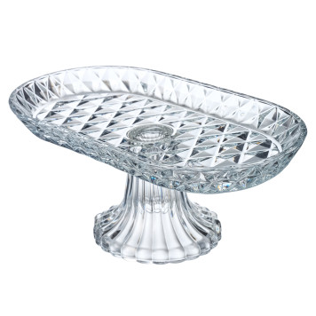 Блюдо на ножке овальное 28*14*12 см LEFARD 675-128