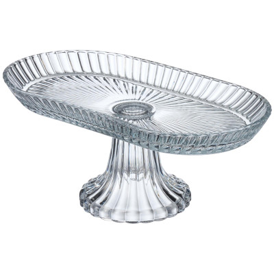 Блюдо на ножке овальное 28*14*12 см LEFARD 675-131