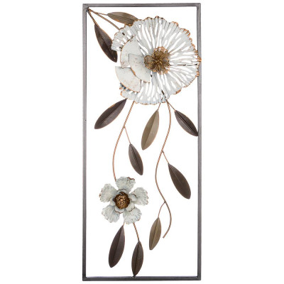 Панно настенное коллекция "ЦВЕТОЧНАЯ СИМФОНИЯ" 24,8*61*4,4 см (кор=6шт.) LEFARD 680-100