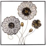 Панно настенное коллекция "ЦВЕТОЧНАЯ СИМФОНИЯ" 50,2*50,2*5,7 см (кор=4шт.) LEFARD 680-129