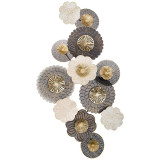 Панно настенное коллекция "ЦВЕТОЧНАЯ СИМФОНИЯ" 135,3*69,9*10,8 см (кор=2шт.) LEFARD 680-138