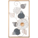 Панно настенное коллекция "ЦВЕТОЧНАЯ СИМФОНИЯ" 50.2*90.8*5.7 см LEFARD 680-174