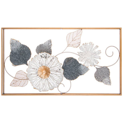 Панно настенное коллекция "ЦВЕТОЧНАЯ СИМФОНИЯ" 50.2*90.8*5.7 см LEFARD 680-174-2