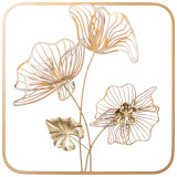 Панно настенное коллекция "ЦВЕТОЧНАЯ СИМФОНИЯ" 50,2*50,2*5,7 см LEFARD 680-193