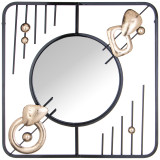 Зеркало настенное коллекция "МОДНЫЙ АКЦЕНТ" 61*61*4,4 см LEFARD 680-199