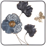 Панно настенное коллекция "ЦВЕТОЧНАЯ СИМФОНИЯ" 50,2*50,2*5,1 см LEFARD 680-200