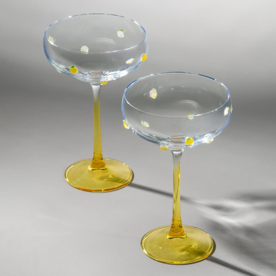 Набор креманок "FRUITY LEMON" из 2 шт. 270 мл LEFARD 685-100-3