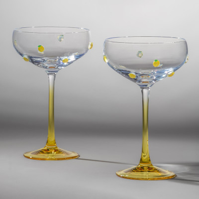 Набор креманок "FRUITY LEMON" из 2 шт. 270 мл LEFARD 685-100-6