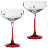 Набор креманок "FRUITY CHERRY" из 2 шт. 270 мл LEFARD 685-101