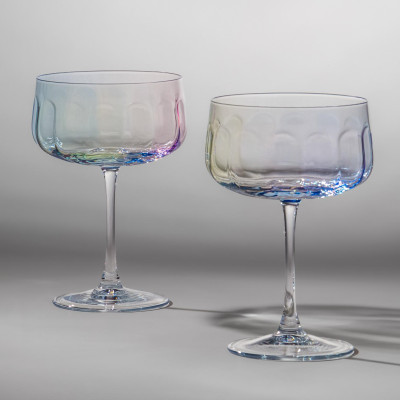 Набор креманок "RAINBOW" из 2 шт. 380 мл LEFARD 685-115-3