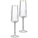 Набор бокалов для шампанского "PERFO" из 2 шт. 250 мл LEFARD 685-116