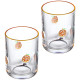 Набор стаканов "FRUITY ORANGE" из 2 шт. 400 мл LEFARD 685-134