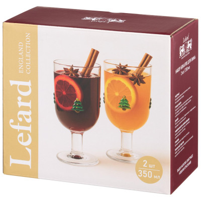 Набор бокалов для вина "CELEBRATION" из 2 шт. 350 мл LEFARD 685-138-2