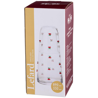 Графин с крышкой-стаканом " GOLDY" 890/330 мл LEFARD 685-139-4