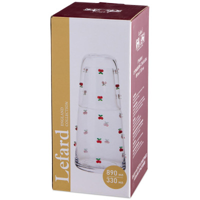 Графин с крышкой-стаканом " SWEETY" 890/330 мл LEFARD 685-140-4
