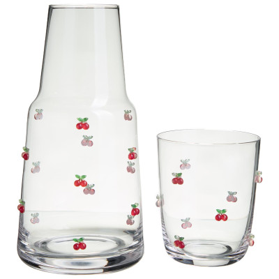 Графин с крышкой-стаканом " FRUITY CHERRY" 890/330 мл LEFARD 685-141-1