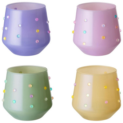 Набор стаканов "TENDER COLORS" из 4 шт. 380 мл LEFARD 685-142