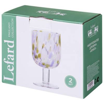 Набор бокалов для вина "VENICE" из 2 шт. 300 мл LEFARD 685-148-1