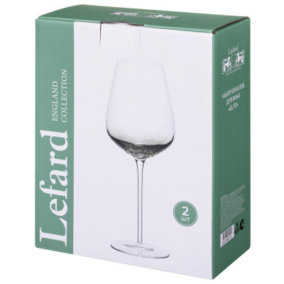 Набор бокалов для вина "ELITE" из 2 шт. 450 мл LEFARD 685-156-1