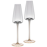 Набор бокалов для шампанского "ALURE COLORS" из 2 шт. 260 мл LEFARD 685-158