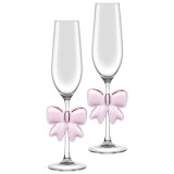 Набор бокалов для шампанского "VENEZIA" из 2 шт. 180 мл LEFARD 685-166