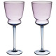 Набор бокалов для вина "TWIST & SHINE" purple, 2 шт/380 мл LEFARD 687-010