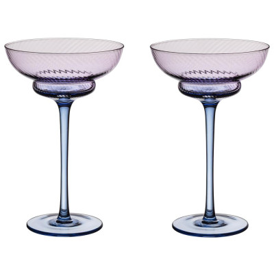 Набор креманок "TWIST & SHINE" purple, 2 шт/220 мл LEFARD 687-011