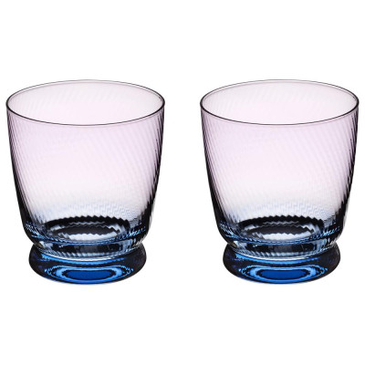 Набор стаканов "TWIST & SHINE" purple, 2 шт/360 мл LEFARD 687-012