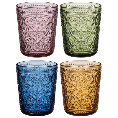 Набор стаканов "VINTAGE" colors, 4 шт/320 мл LEFARD 687-016