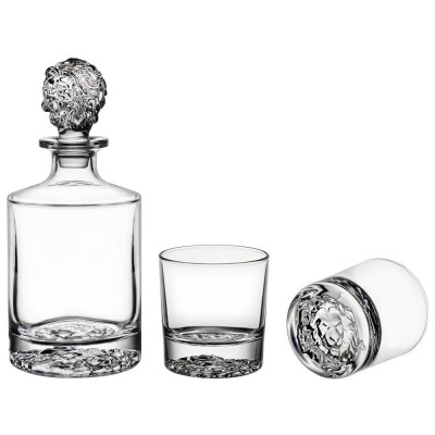 Набор для виски "LION": штоф + два стакана, 850 мл/310 мл LEFARD 687-017
