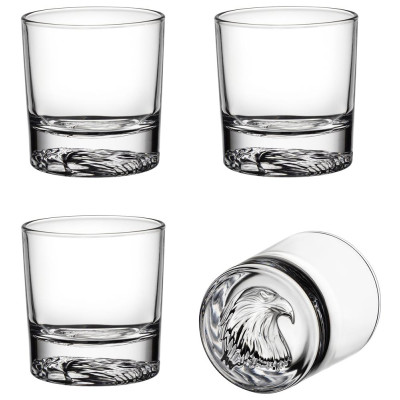 Набор стаканов для виски "EAGLE", 4 шт/310 мл LEFARD 687-019