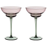 Набор креманок "TWIST & SHINE" green, 2 шт/220 мл LEFARD 687-025