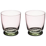 Набор стаканов "TWIST & SHINE" green, 2 шт/360 мл LEFARD 687-026