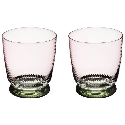 Набор стаканов "TWIST & SHINE" green, 2 шт/360 мл LEFARD 687-026