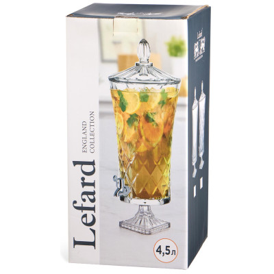 Диспенсер для напитков "DIAMOND", 4,5 л LEFARD 691-152-5