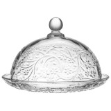 Блюдо сервировочное с крышкой "BLOSSOM" 19,5 см*14 см LEFARD 691-160