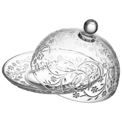 Блюдо сервировочное с крышкой "BLOSSOM" 19,5 см*14 см LEFARD 691-160-1