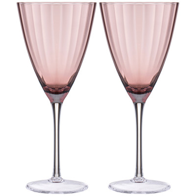 Набор бокалов для вина из 2 шт "MIRAGE" purple 410 мл LEFARD 693-021-1