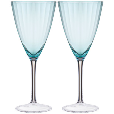 Набор бокалов для вина из 2 шт "MIRAGE" emerald 410 мл LEFARD 693-022-1