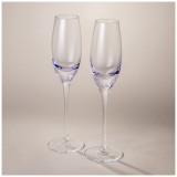 Набор бокалов для шампанского из 2 шт "BUBLES" purple 200 мл LEFARD 693-039