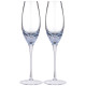 Набор бокалов для шампанского из 2 шт "BUBLES" blue 200 мл LEFARD 693-040