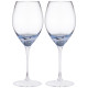 Набор бокалов для вина из 2 шт "BUBLES" blue 580 мл LEFARD 693-042